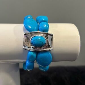 Park Lane Cool Water Turquoise Beaded Bracelet